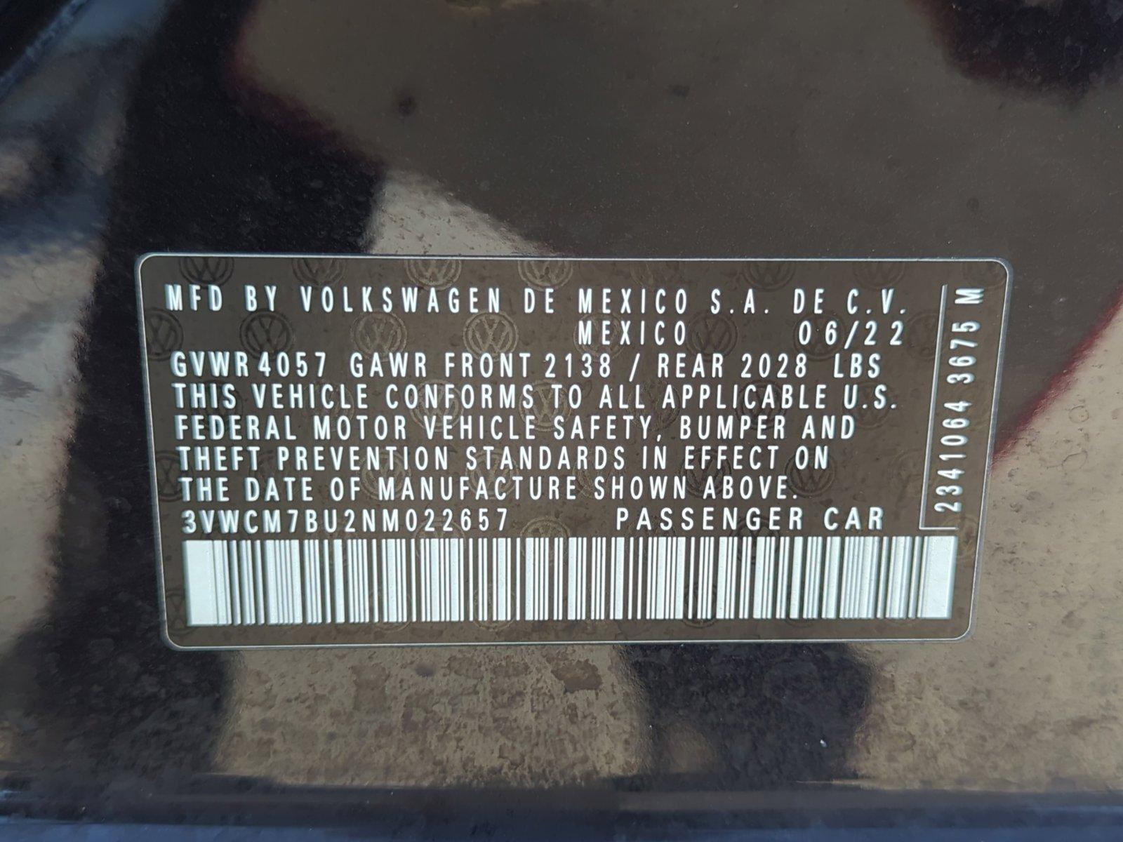 2022 Volkswagen Jetta Vehicle Photo in St. Petersburg, FL 33713