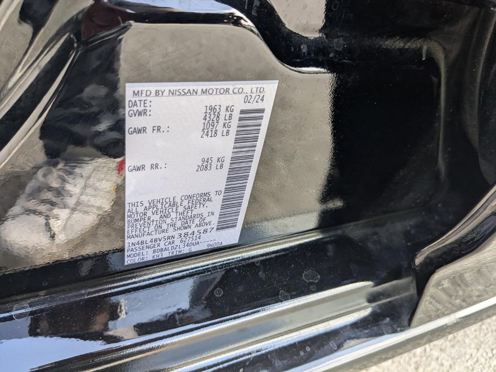 2024 Nissan Altima Vehicle Photo in Seguin, TX 78155