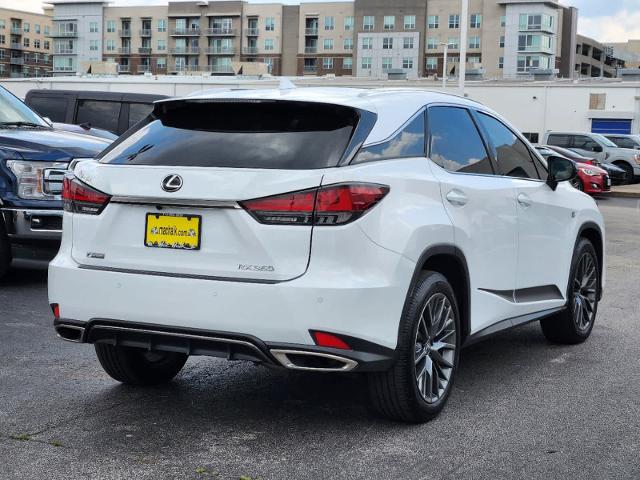 Used 2022 Lexus RX 350 F SPORT with VIN 2T2YZMDA2NC310839 for sale in Houston, TX