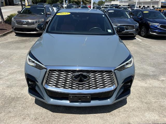 Used 2022 INFINITI QX55 Sensory with VIN 3PCAJ5L33NF100994 for sale in Union City, GA