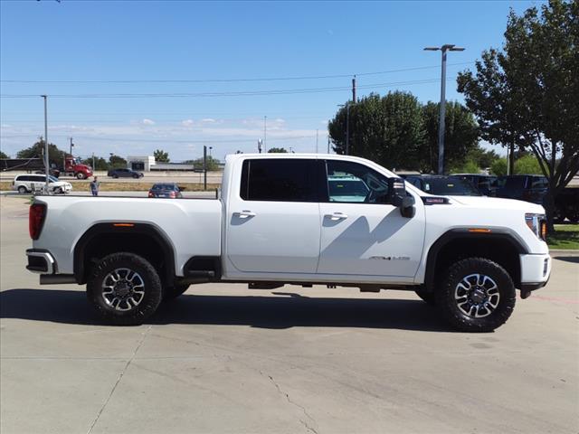 Certified 2023 GMC Sierra 2500HD AT4 with VIN 1GT49PEY8PF153442 for sale in Rockwall, TX