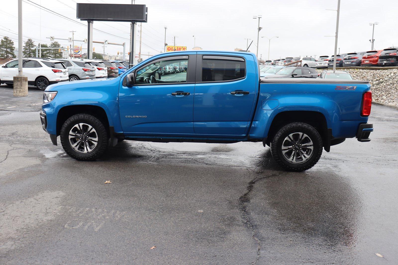 Certified 2022 Chevrolet Colorado Z71 with VIN 1GCGTDEN7N1244859 for sale in Wilkes-barre, PA