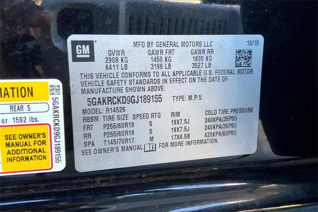 2016 Buick Enclave Vehicle Photo in TOPEKA, KS 66609-0000