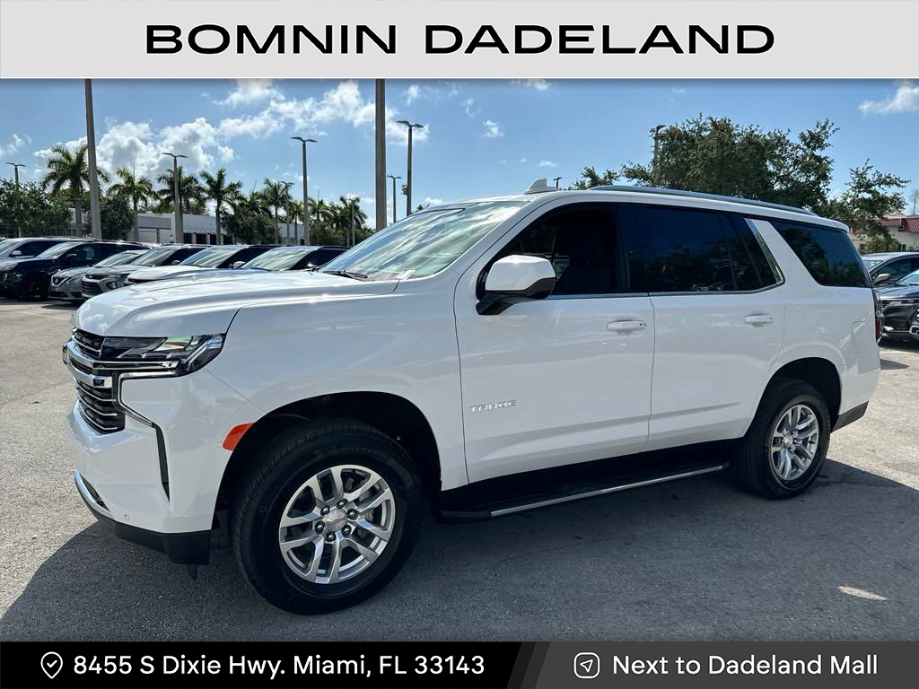 Used 2024 Chevrolet Tahoe LT with VIN 1GNSCNKD0RR196423 for sale in Miami, FL