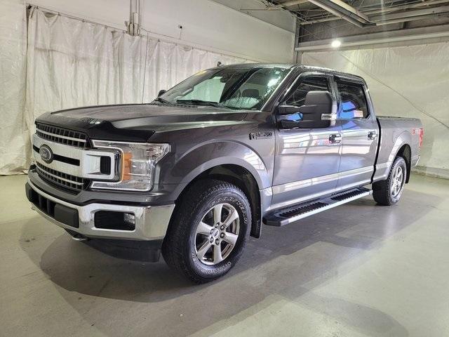 Used 2018 Ford F-150 XL with VIN 1FTFW1EG4JFA22229 for sale in Pinconning, MI