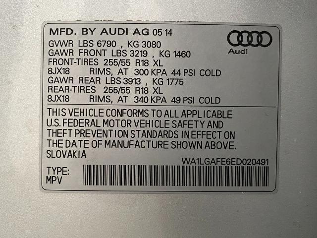 2014 Audi Q7 Vehicle Photo in Appleton, WI 54913