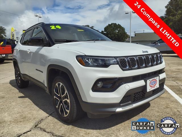 Used 2024 Jeep Compass Limited with VIN 3C4NJDCN4RT595131 for sale in Titusville, FL