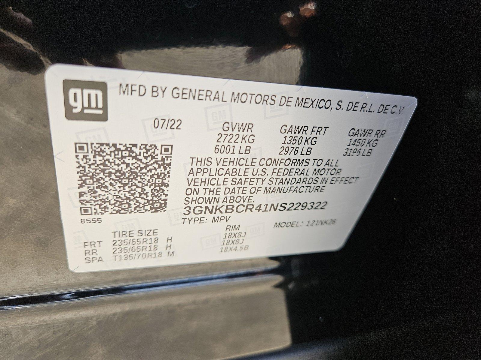 2022 Chevrolet Blazer Vehicle Photo in CORPUS CHRISTI, TX 78416-1100