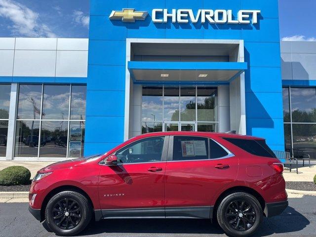 Used 2021 Chevrolet Equinox LT with VIN 2GNAXUEV9M6127426 for sale in Swanton, OH