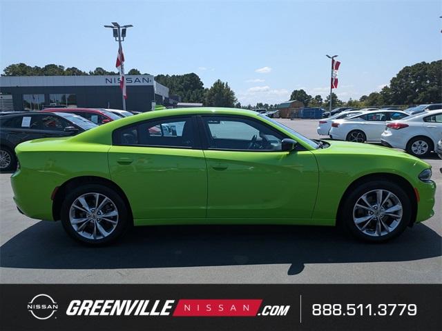 Used 2023 Dodge Charger SXT with VIN 2C3CDXJGXPH624212 for sale in Greenville, NC