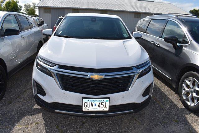 Certified 2022 Chevrolet Equinox LT with VIN 3GNAXUEVXNL103519 for sale in Alexandria, MN