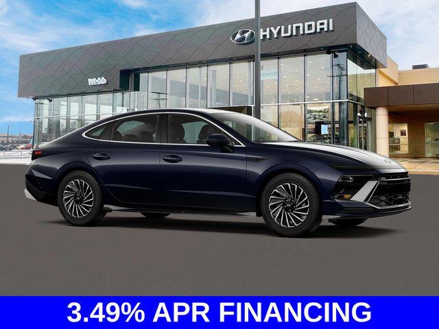 2024 Hyundai SONATA Hybrid Vehicle Photo in Highland, IN 46322-2506