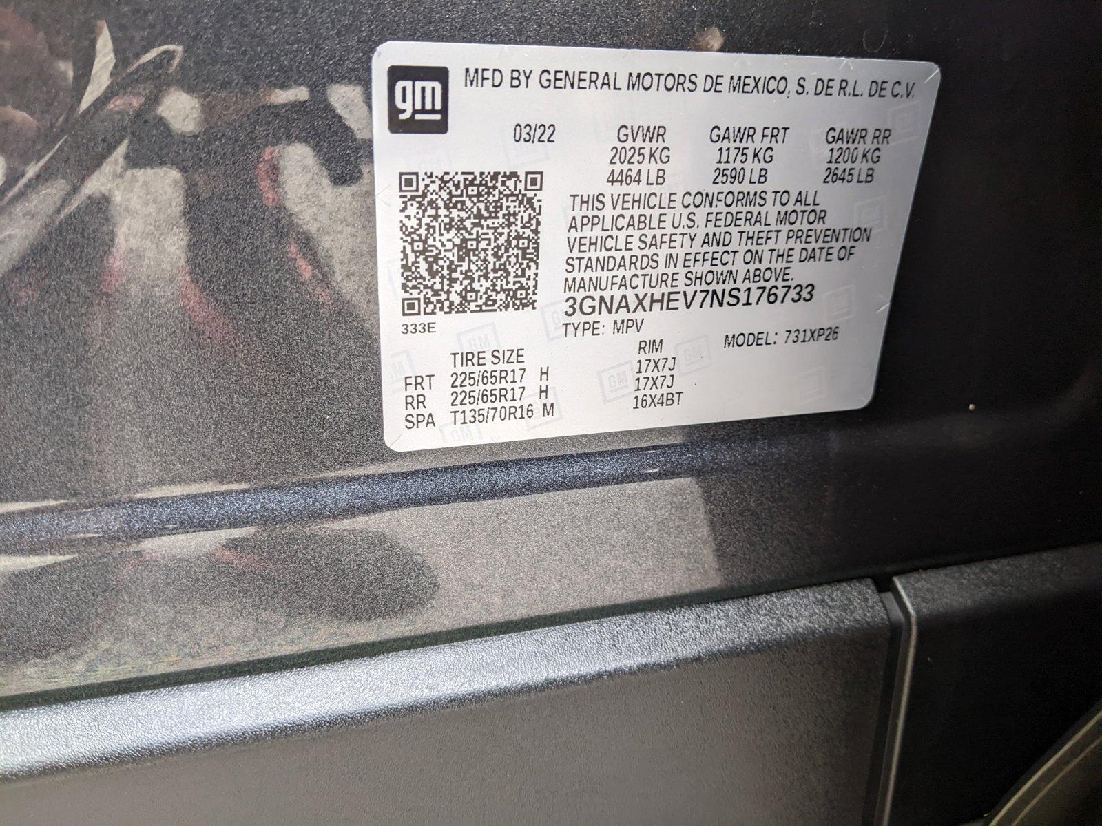 2022 Chevrolet Equinox Vehicle Photo in AUSTIN, TX 78759-4154