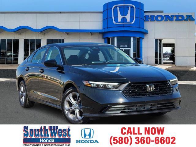 2024 Honda Accord Sedan Vehicle Photo in LAWTON, OK 73505