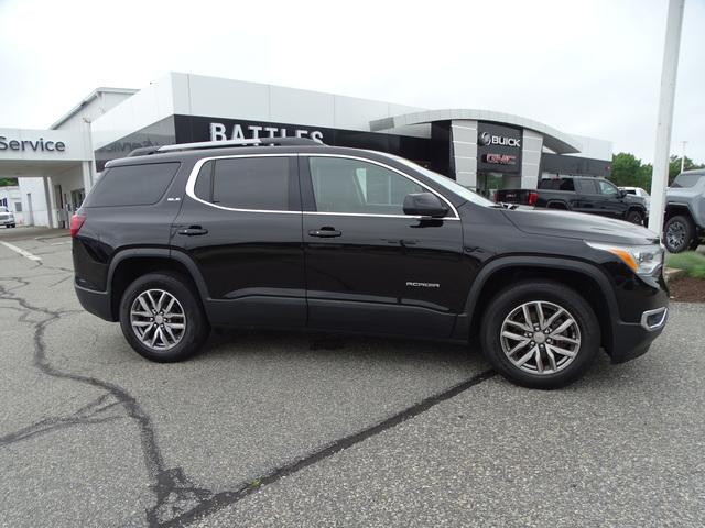 Certified 2019 GMC Acadia SLE-2 with VIN 1GKKNSLS3KZ127587 for sale in Bourne, MA