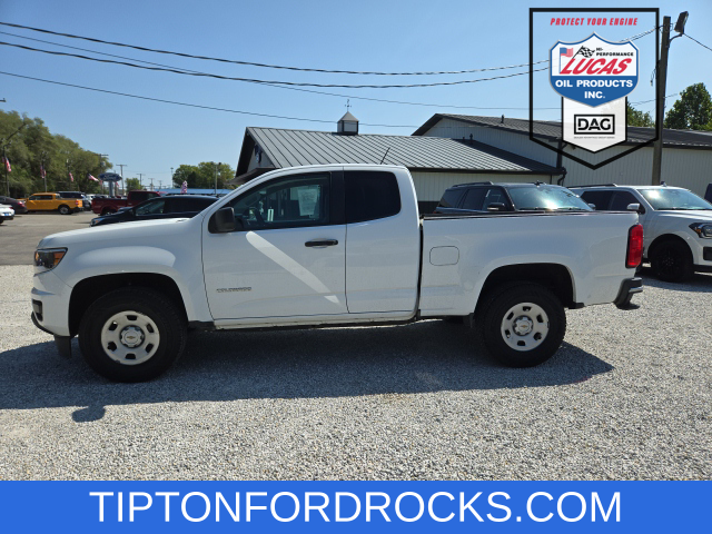 Used 2020 Chevrolet Colorado Work Truck with VIN 1GCHSBEA4L1198722 for sale in Tipton, IN