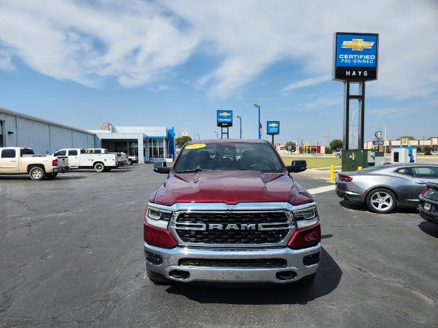 Used 2023 RAM Ram 1500 Pickup Big Horn/Lone Star with VIN 1C6SRFFT3PN628755 for sale in Hays, KS