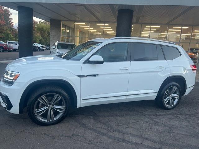 Used 2019 Volkswagen Atlas SE R-Line w/Tech with VIN 1V2XR2CA8KC562927 for sale in Putnam, CT