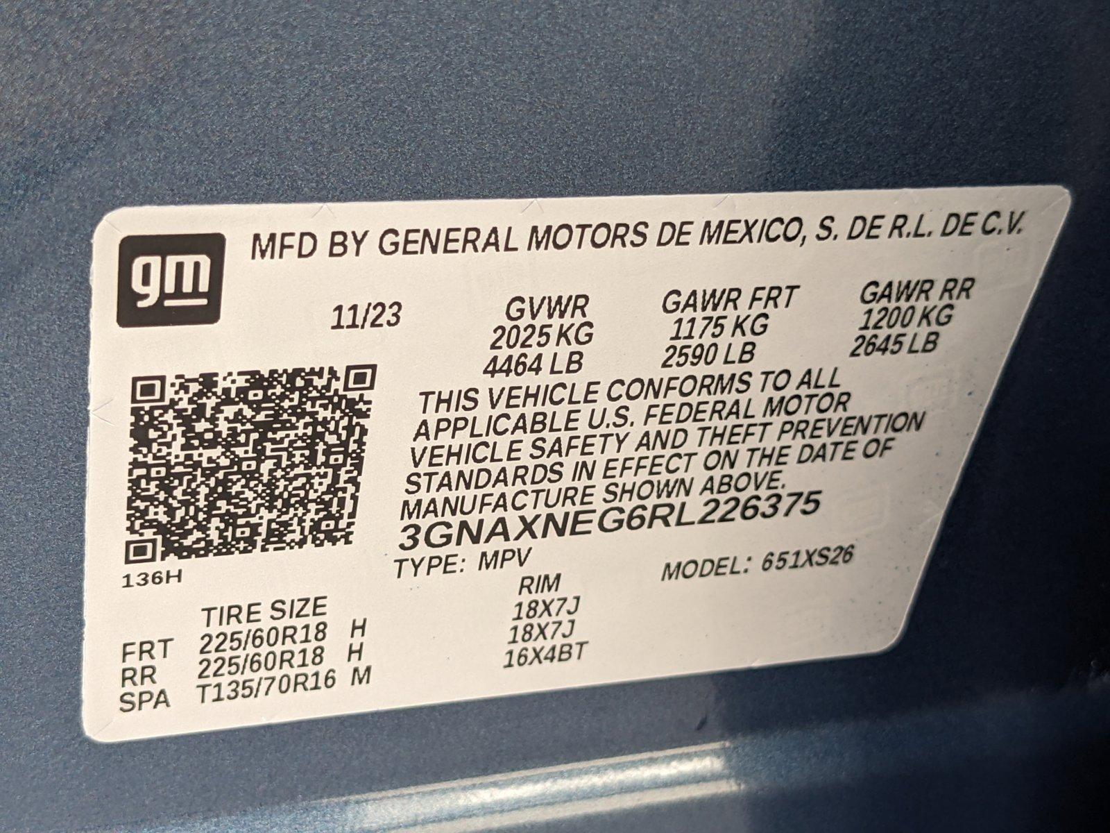 2024 Chevrolet Equinox Vehicle Photo in MIAMI, FL 33172-3015