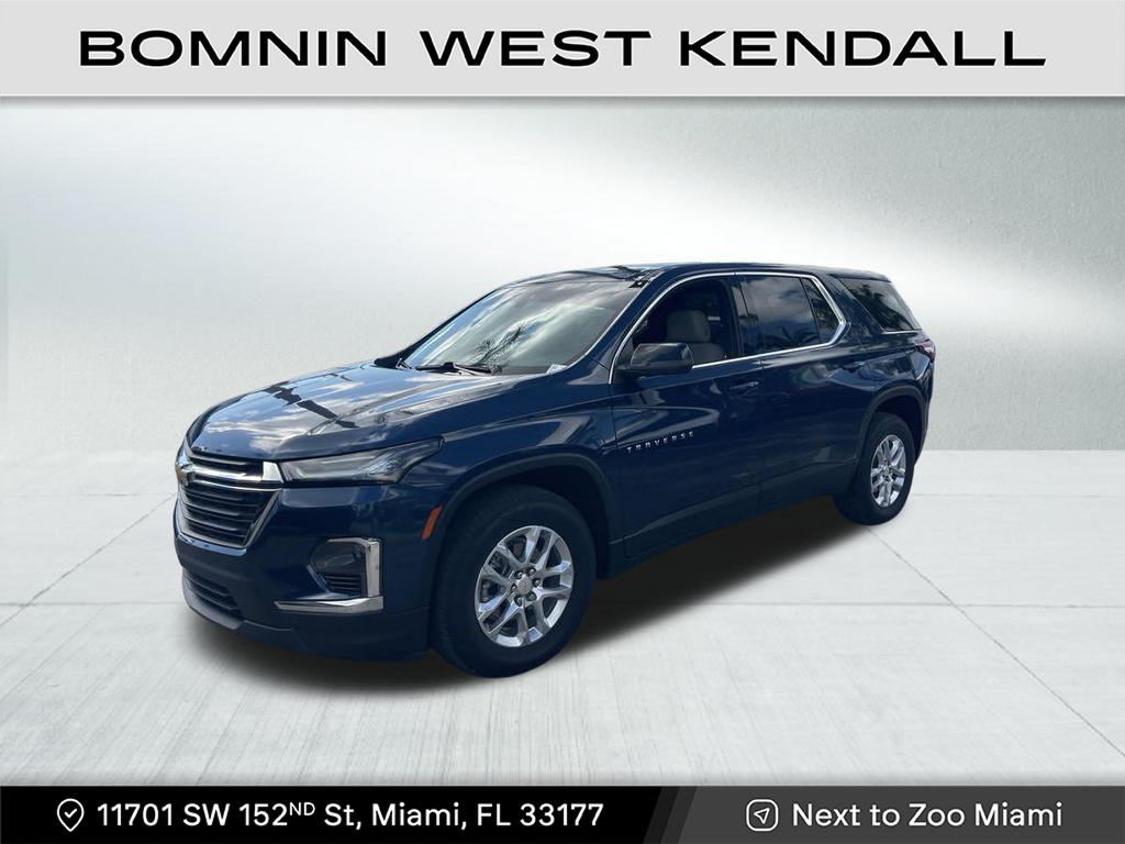 Used 2023 Chevrolet Traverse LS with VIN 1GNERFKW8PJ102867 for sale in Miami, FL