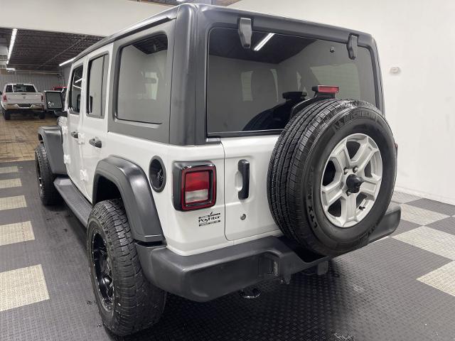 Used 2019 Jeep Wrangler Unlimited Sport S with VIN 1C4HJXDG6KW526861 for sale in Seymour, IN