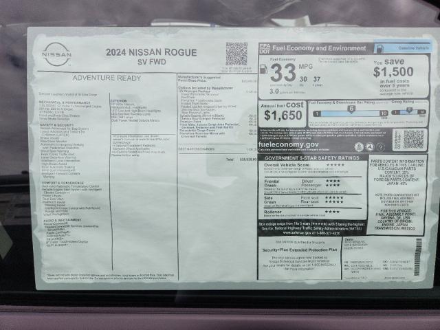 2024 Nissan Rogue Vehicle Photo in Denison, TX 75020