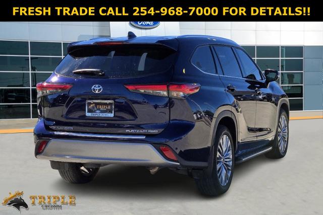 2022 Toyota Highlander Vehicle Photo in STEPHENVILLE, TX 76401-3713