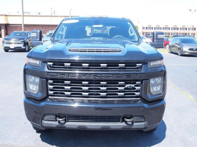 Used 2021 Chevrolet Silverado 2500HD Custom with VIN 1GC1YME73MF117147 for sale in Madison, IN