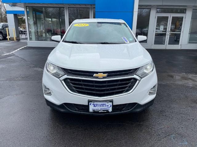 Used 2021 Chevrolet Equinox LT with VIN 3GNAXUEV3MS163971 for sale in Wolcott, NY