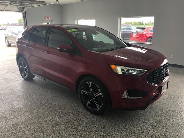 Used 2020 Ford Edge ST with VIN 2FMPK4AP0LBA06942 for sale in Marengo, IA