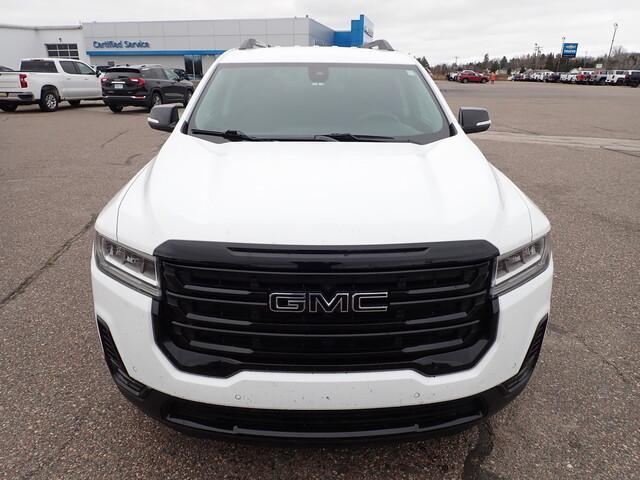 Used 2021 GMC Acadia SLE with VIN 1GKKNRLS2MZ197478 for sale in Sault Sainte Marie, MI