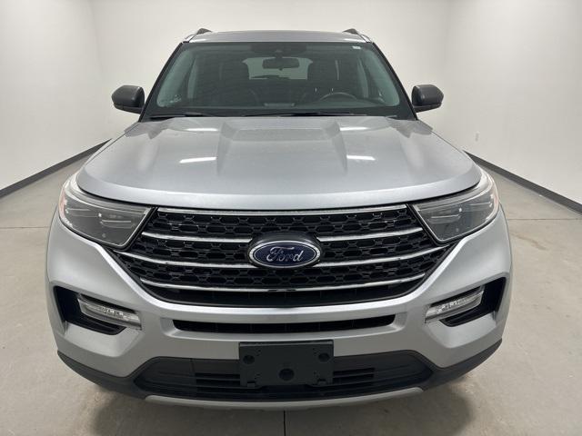 Used 2022 Ford Explorer XLT with VIN 1FMSK8DH3NGA77487 for sale in Pine River, Minnesota