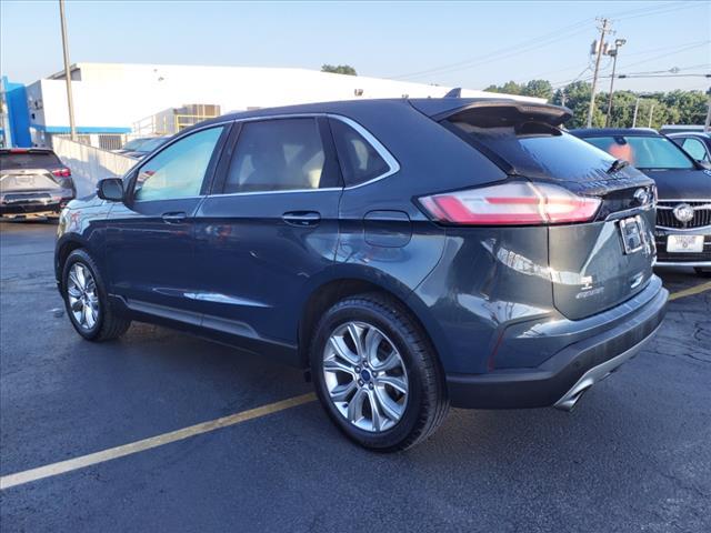 Used 2019 Ford Edge Titanium with VIN 2FMPK4K93KBB24854 for sale in Salem, OH