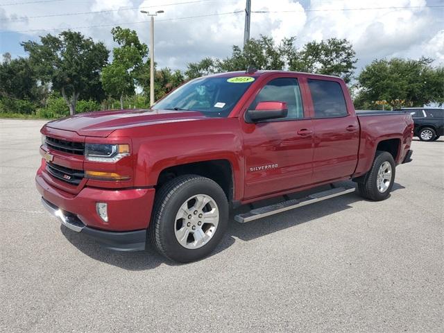 Used 2018 Chevrolet Silverado 1500 LT with VIN 3GCUKREC3JG333101 for sale in Cape Coral, FL