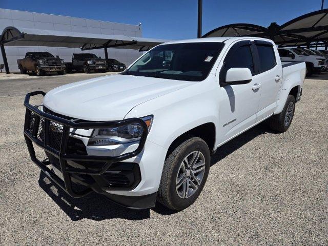 Used 2022 Chevrolet Colorado Work Truck with VIN 1GCGSBEAXN1271896 for sale in Haskell, TX