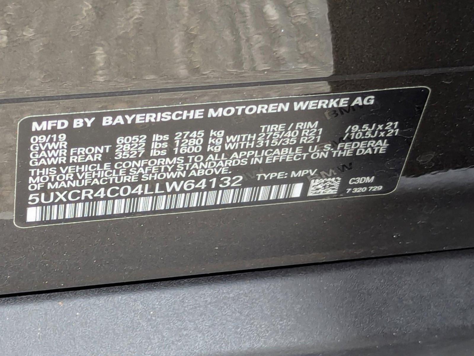 2020 BMW X5 sDrive40i Vehicle Photo in Delray Beach, FL 33444