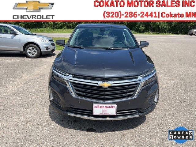 Used 2022 Chevrolet Equinox LT with VIN 3GNAXUEV5NS213142 for sale in Cokato, MN