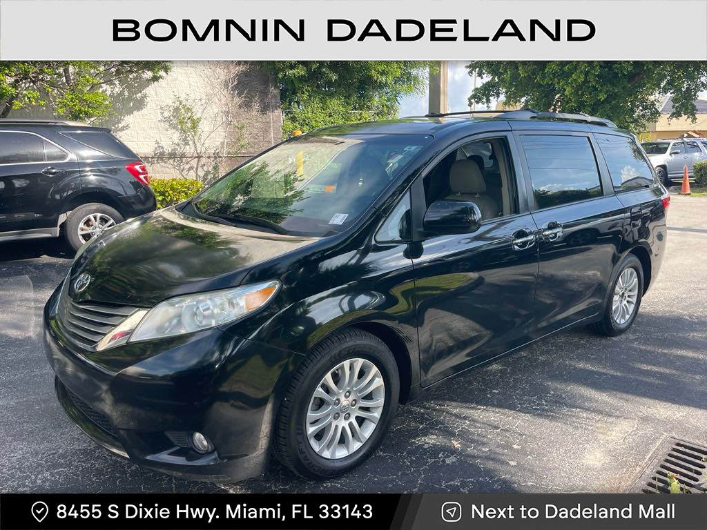 Used 2015 Toyota Sienna XLE with VIN 5TDYK3DC0FS579709 for sale in Miami, FL