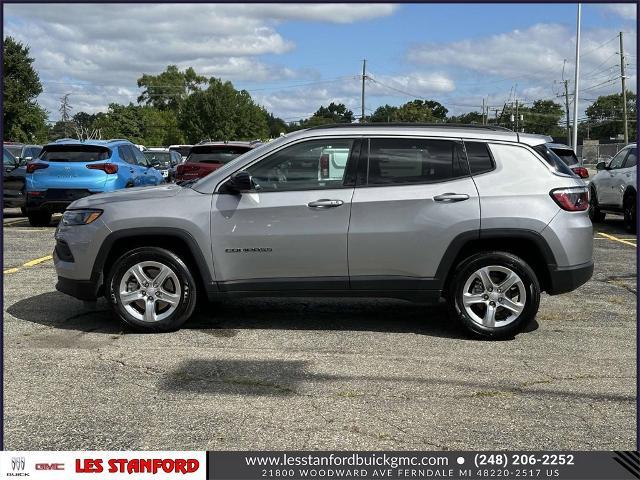 Used 2024 Jeep Compass Latitude with VIN 3C4NJDBN9RT604729 for sale in Ferndale, MI