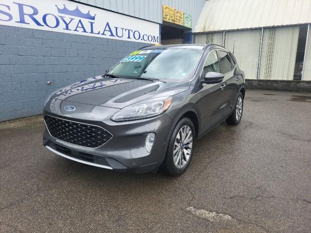 Used 2020 Ford Escape Titanium with VIN 1FMCU9DZ7LUC32974 for sale in Owego, NY