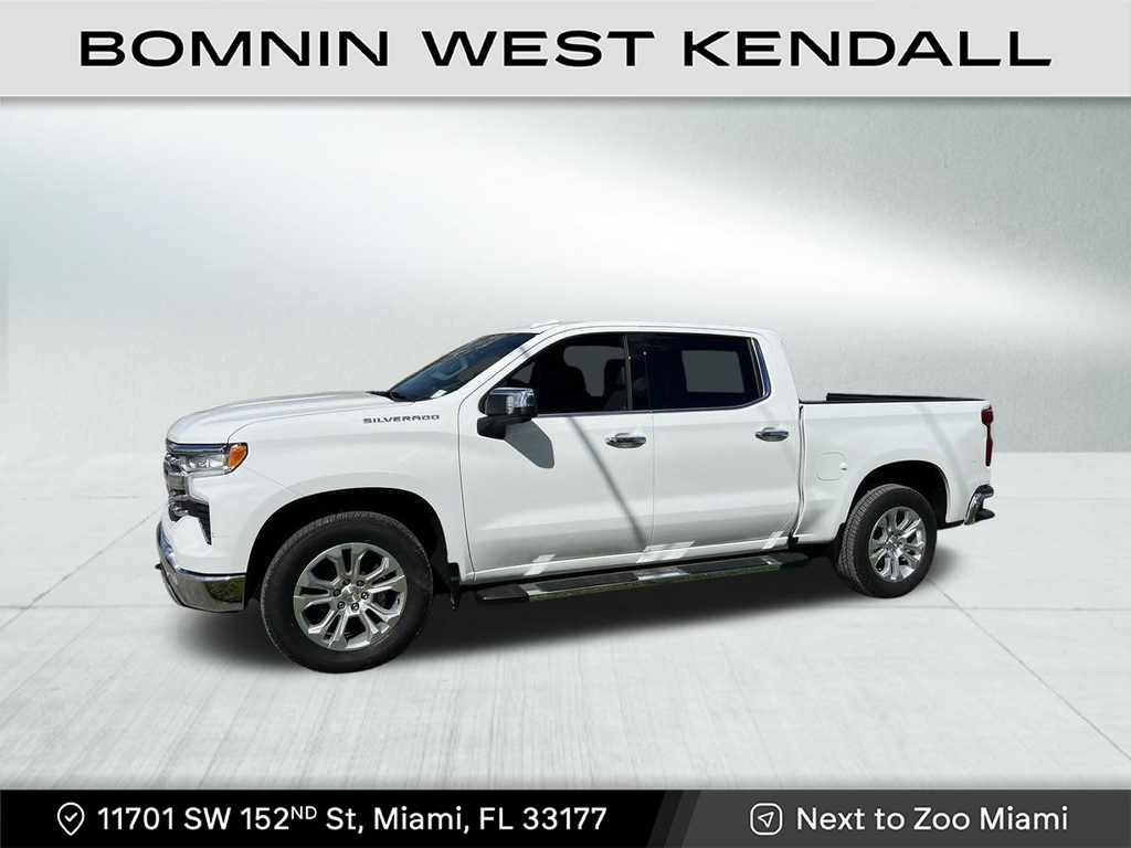 Used 2023 Chevrolet Silverado 1500 LTZ with VIN 2GCPAEED8P1155382 for sale in Miami, FL