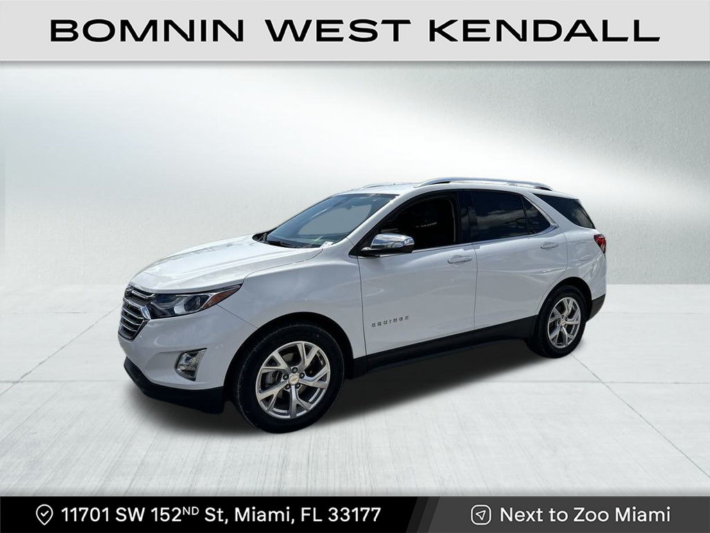 Used 2021 Chevrolet Equinox Premier with VIN 3GNAXNEV7MS117260 for sale in Miami, FL