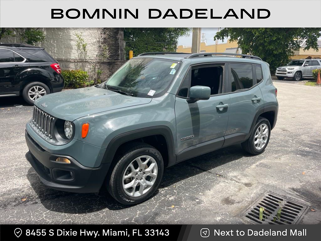 Used 2017 Jeep Renegade Latitude with VIN ZACCJBBB9HPG14216 for sale in Miami, FL