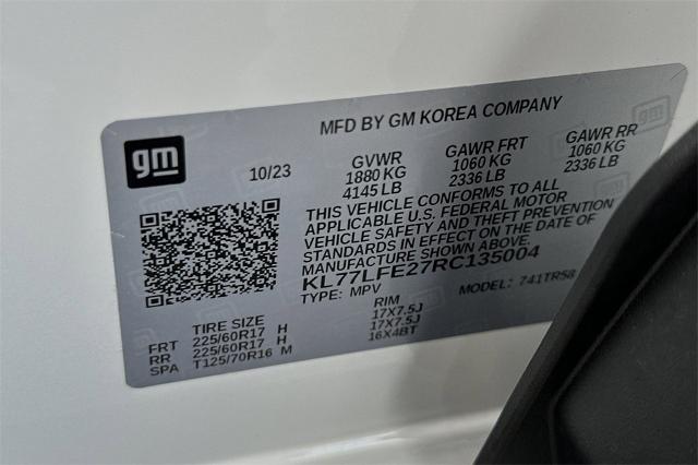 2024 Chevrolet Trax Vehicle Photo in SALINAS, CA 93907-2500