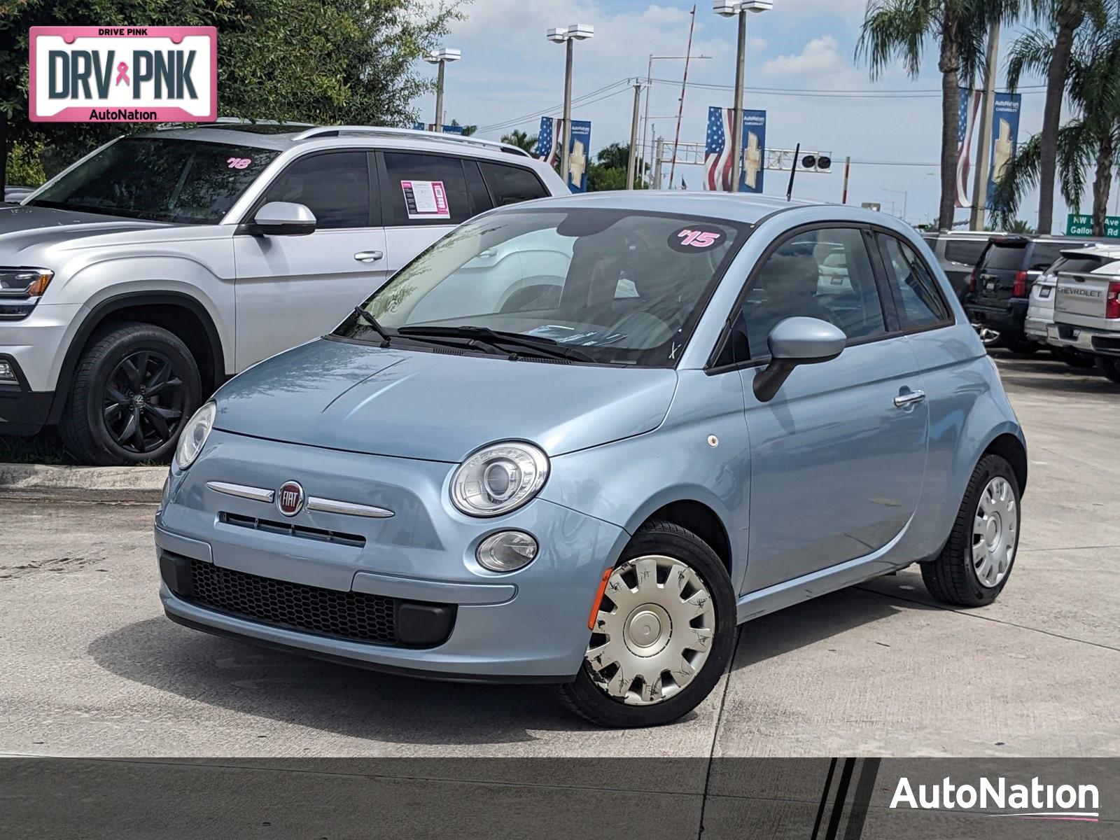 2015 FIAT 500 Vehicle Photo in MIAMI, FL 33172-3015