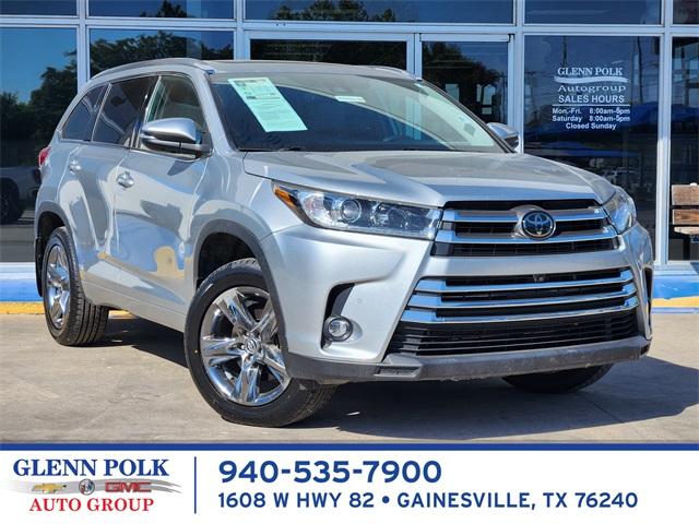 2019 Toyota Highlander Vehicle Photo in GAINESVILLE, TX 76240-2013