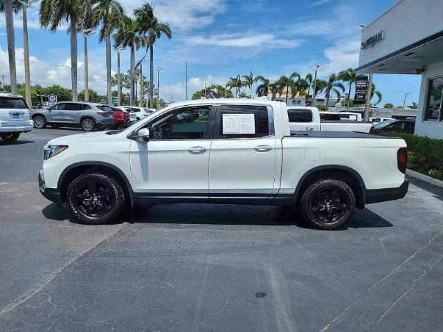 Used 2022 Honda Ridgeline RTL with VIN 5FPYK3F5XNB028860 for sale in Lighthouse Point, FL