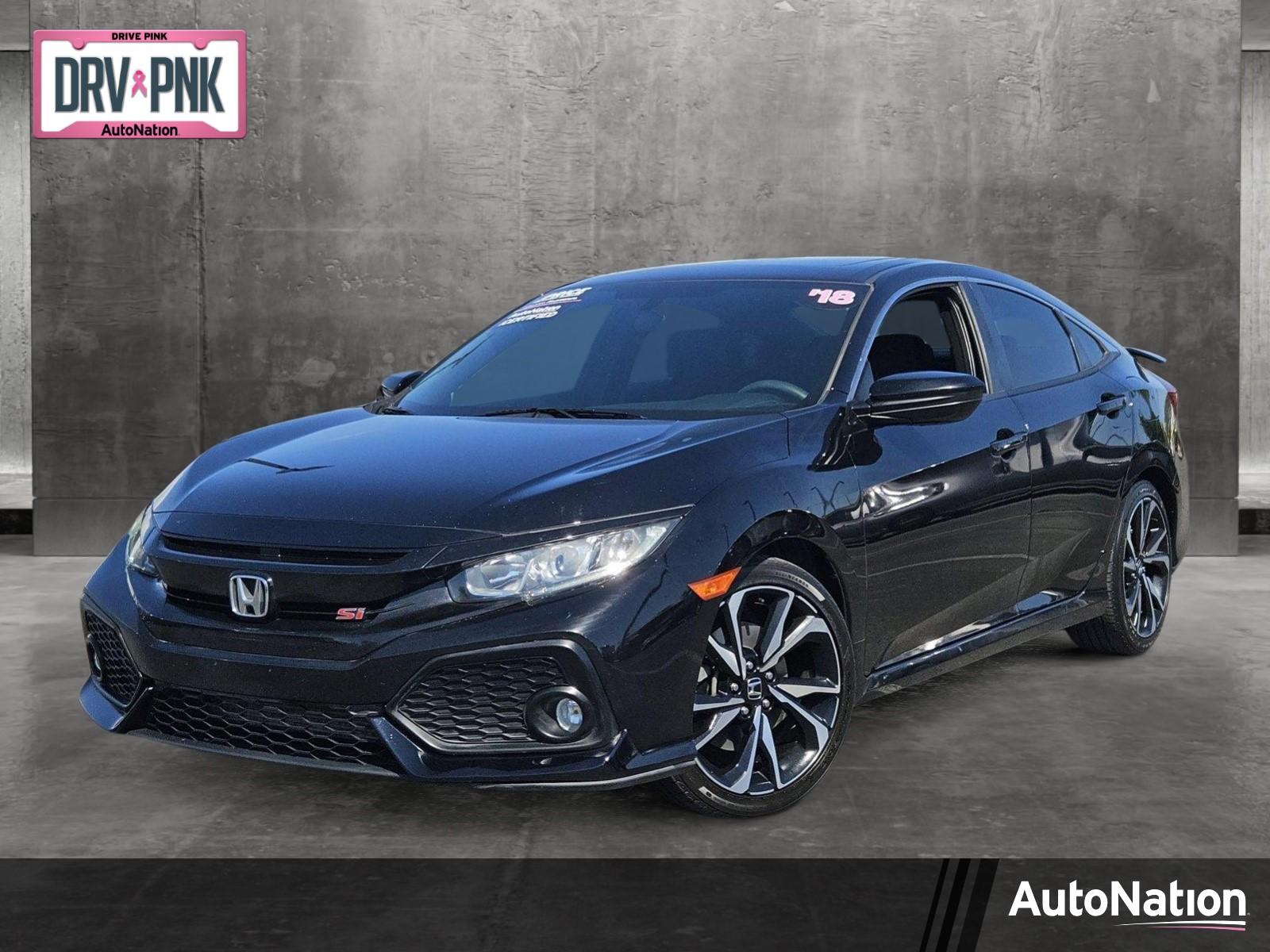 2018 Honda Civic Si Sedan Vehicle Photo in MESA, AZ 85206-4395