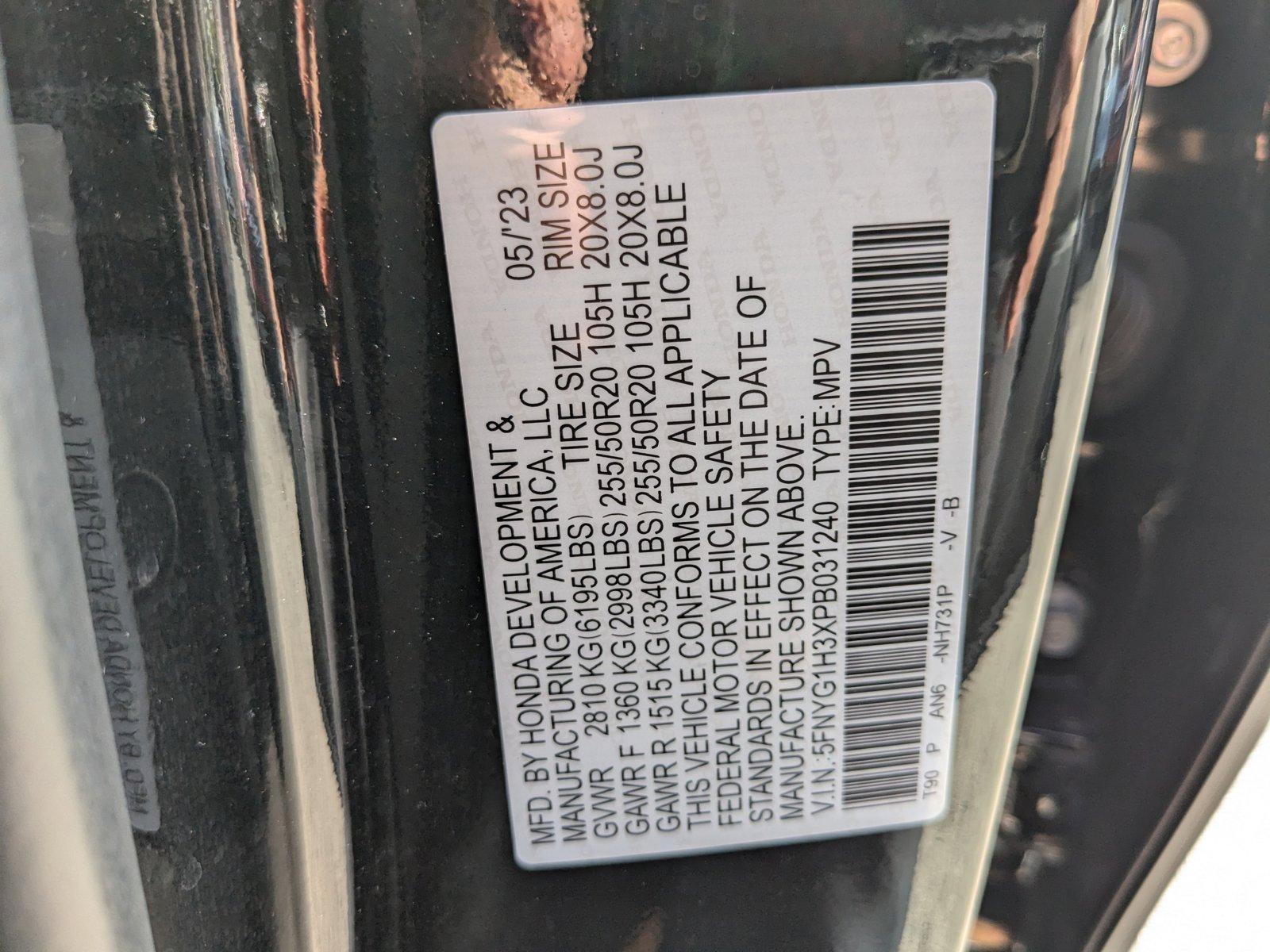 2023 Honda Pilot Vehicle Photo in MIAMI, FL 33134-2699