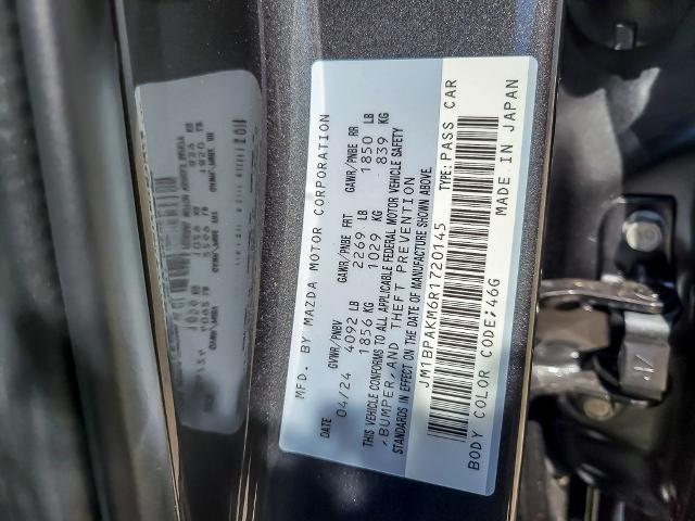 2024 Mazda3 Hatchback Vehicle Photo in Plainfield, IL 60586